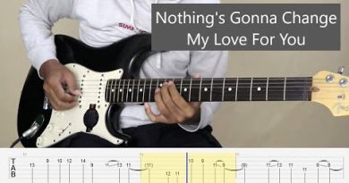 Nothing's Gonna Change My Love For You  – George Benson – Electric Guitar Cover + TAB