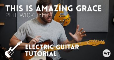 This Is Amazing Grace – Phil Wickham // Electric guitar tutorial (lead guitar)