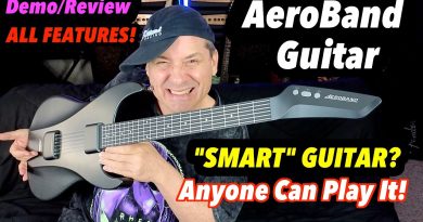 AeroBand Guitar – Demo and Full Review – A Smart USB MIDI Guitar