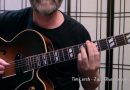 Tim Lerch  – Jazz Blues Lesson in A for RC on a Gibson ES 350