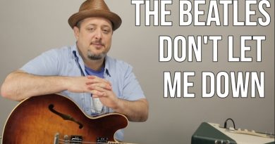 Beatles – Don't Let Me Down – How to Play on Guitar – Lesson Tutorial