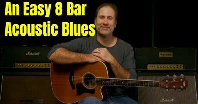 An Easy Acoustic 8 Bar Blues Lesson For Advanced Beginner Or Intermediate Blues Guitar Players