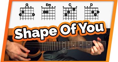 Shape of You Guitar Tutorial (Ed Sheeran)  Easy Chords Guitar Lesson