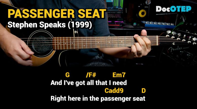 Passenger Seat – Stephen Speaks (1999) Easy Guitar Chords Tutorial with Lyrics