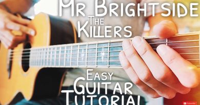 Mr Brightside The Killers Guitar Lesson for Beginners // Mr Brightside Guitar // Tutorial #564