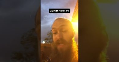 Weekly guitar hacks! Stay tuned weekly for little guitar hacks that’ll improve your guitar playing!