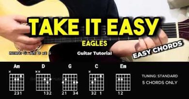 Take It Easy – Eagles | Easy Guitar Chords Tutorial For Beginners (CHORDS & LYRICS) #guitarlesson