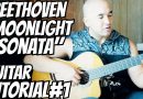 Moonlight Sonata | Ludwig Van Beethoven | Classical Guitar Tutorial 1 of 2 | NBN Guitar