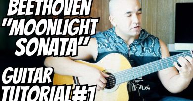 Moonlight Sonata | Ludwig Van Beethoven | Classical Guitar Tutorial 1 of 2 | NBN Guitar