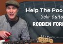 Help The Poor by Robben Ford | Solo Guitar Lesson