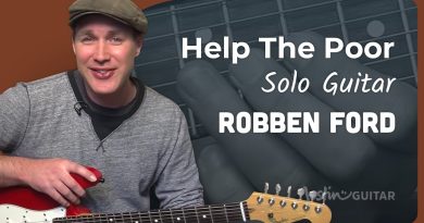 Help The Poor by Robben Ford | Solo Guitar Lesson