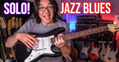 Perfect Song To Practice – Tomo's Fun Jazz Blues Solo Etude