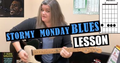 Stormy Monday Blues Guitar Lesson @ Stokes Music Studios