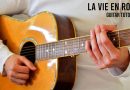 la vie en rose EASY Guitar Tutorial With Chords / Lyrics